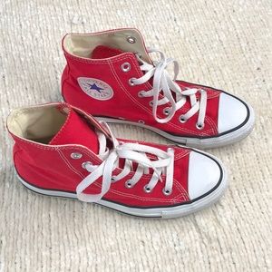 red high top converse